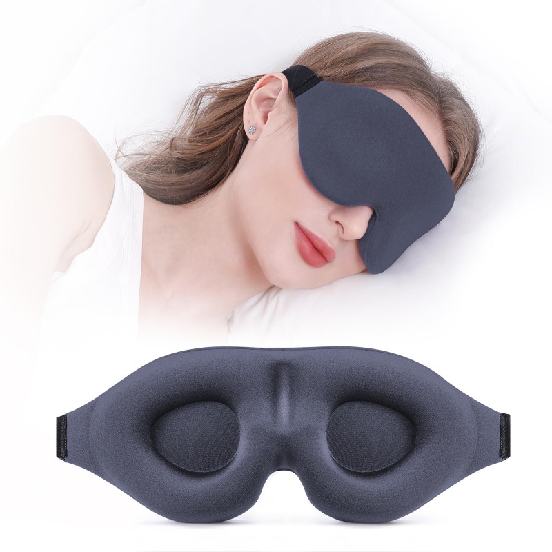 1pc 3D Contoured Sleep Mask Li - 3D Printing Mask review and price