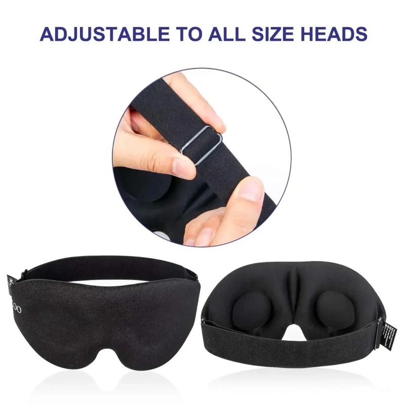 1pc 3D Contoured Sleep Mask Li - 3D Printing Mask review and price