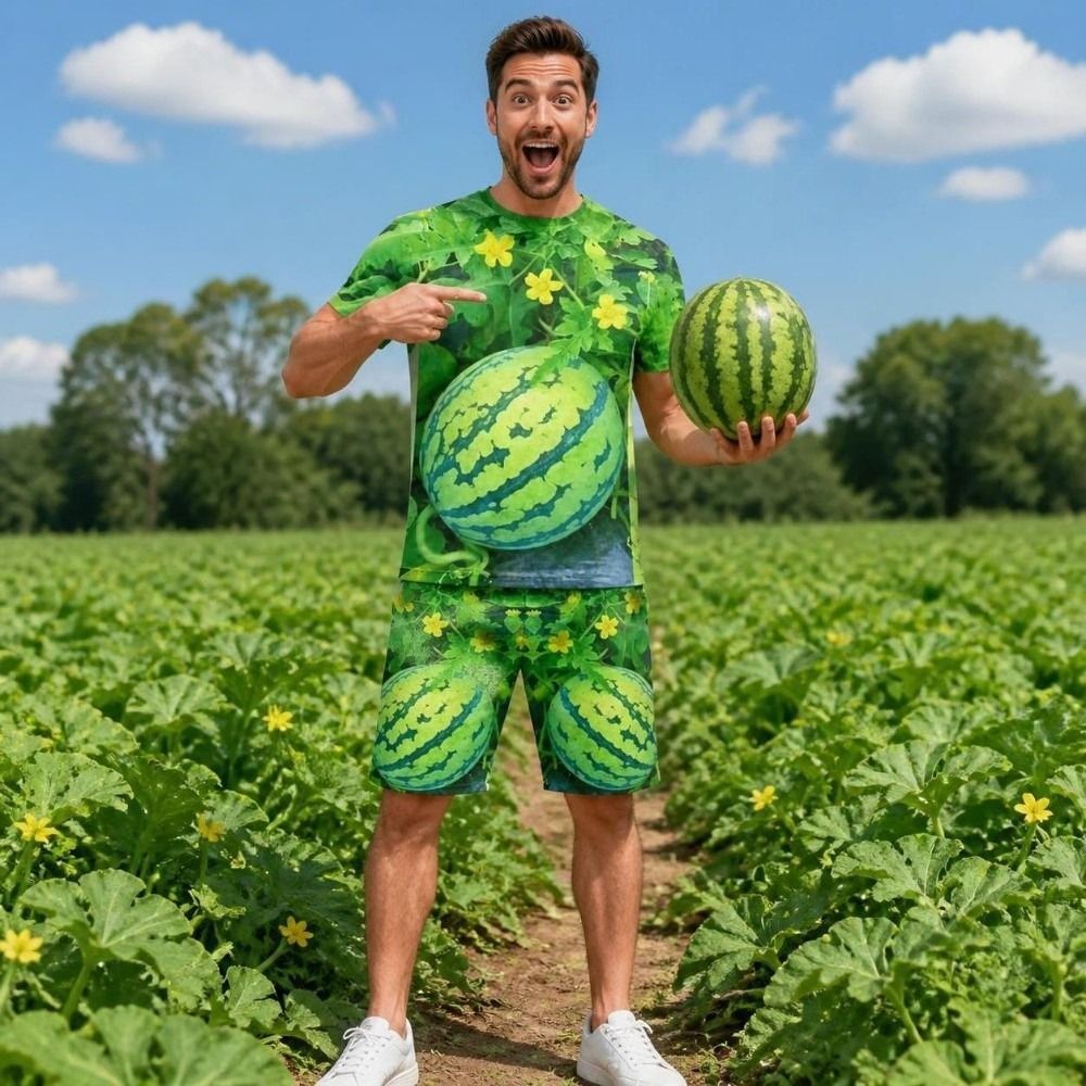 3D Print Fruit Graphic Tee Sho - 3D Printing Custom review and price