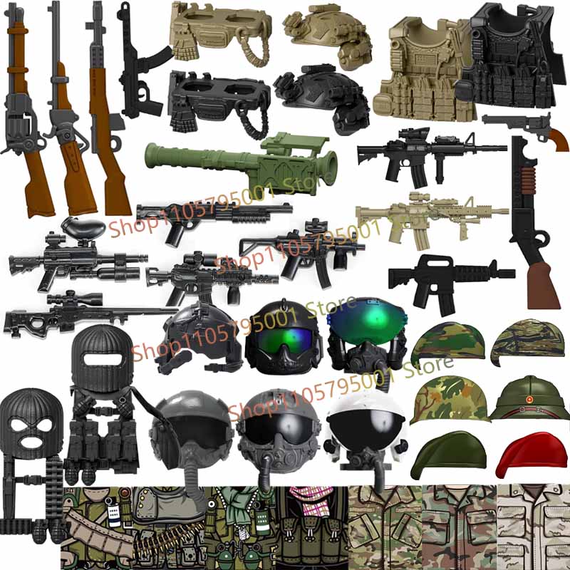 Military US Soldiers Figures B - 3D Printing Lego Bricks review and price