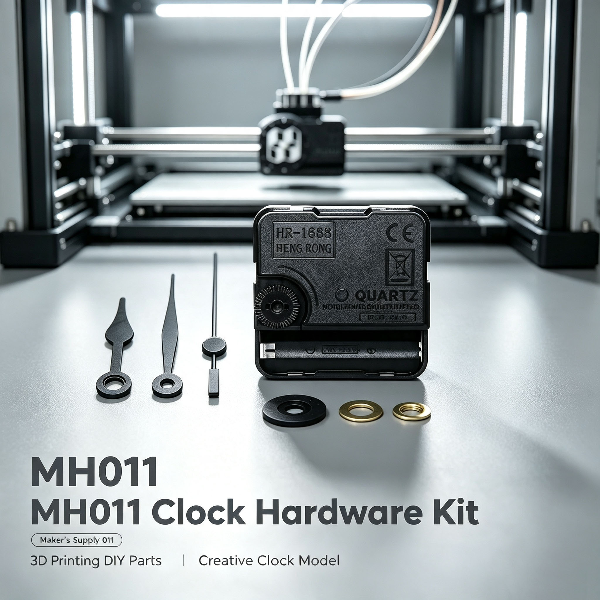 For Bambu Lab MH011 Clock Comp - 3D Printing Bambu Lab review and price