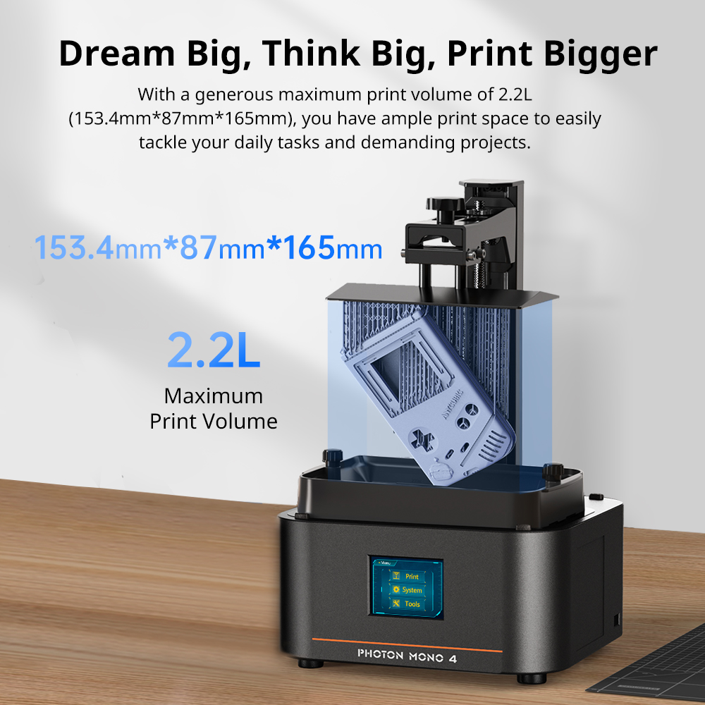 PRESALE ANYCUBIC Photon Mono 4 - 3D Printing Online Service review and price