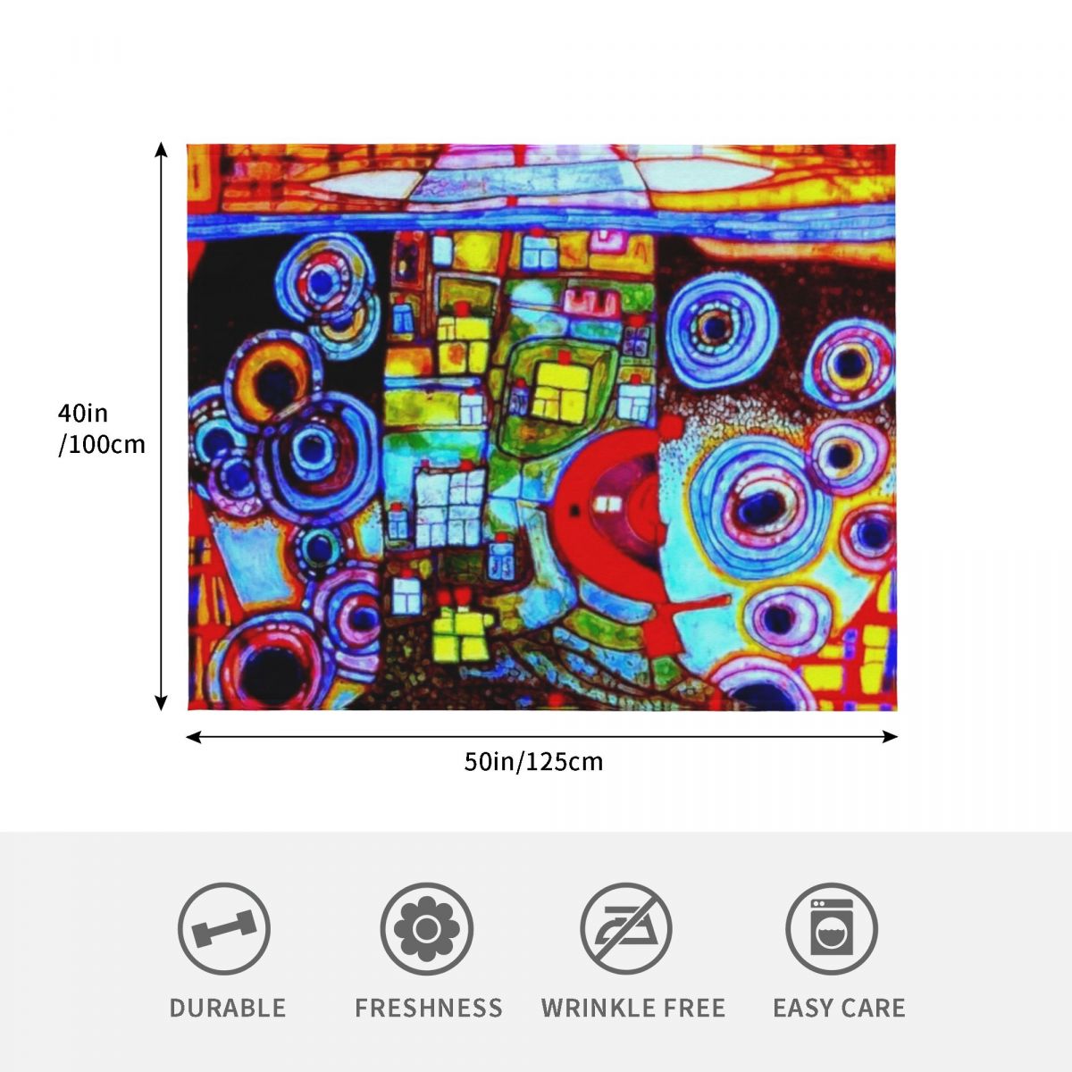 Qatar 813 neon Throw Blanket B - 3D Printing Qatar review and price