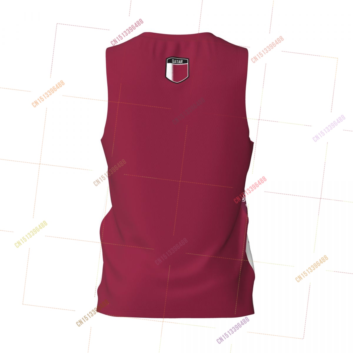 2027 Qatar 3D Flag Sports T-sh - 3D Printing Qatar review and price